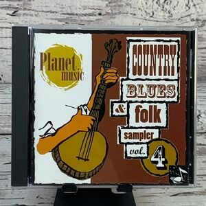 Planet Music Country Blues & Folk‎ Sampler Vol. 4 [1996 CD] Music Album